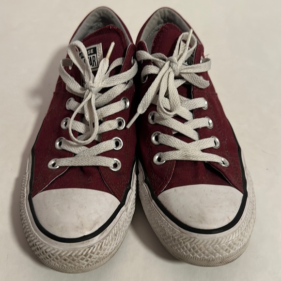 Converse Shoes - Converse All Star Sneakers Burgundy Women’s Size 8